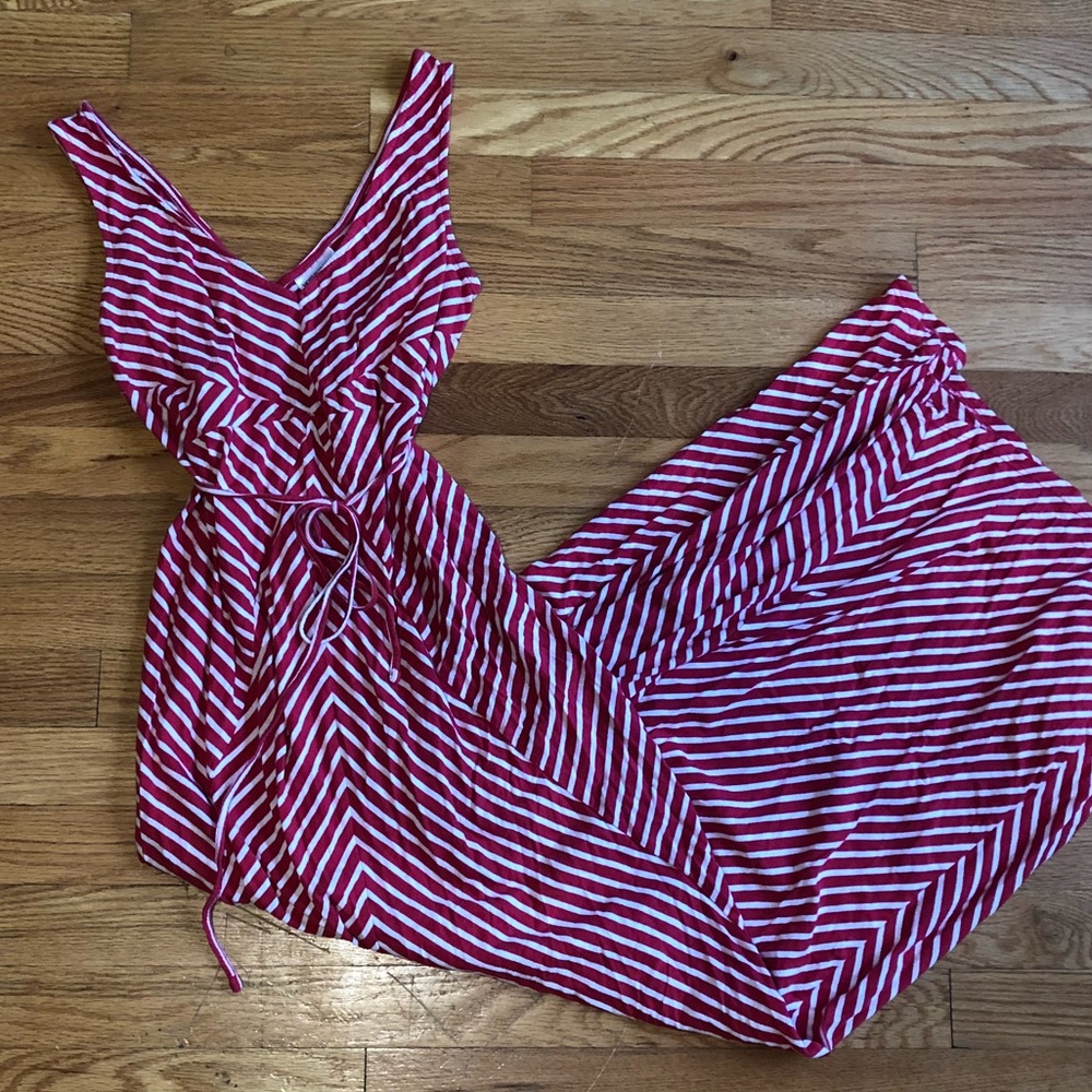 Maternity maxi dress